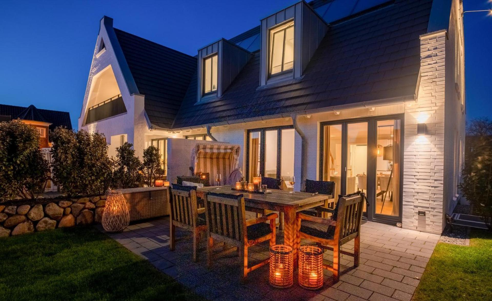 Ferienhaus Witthues - Domizil Silbermoewe - Exklusiv, Strand- Und Zentrumsnah Westerland Exterior photo